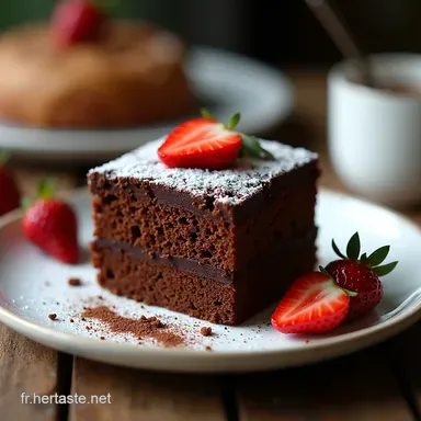 G&acirc;teau au chocolat facile Le Moelleux Ultime 100 antistress