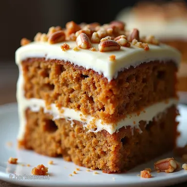 Carrot Cake Moelleux Infaillible au Gla&ccedil;age Maison