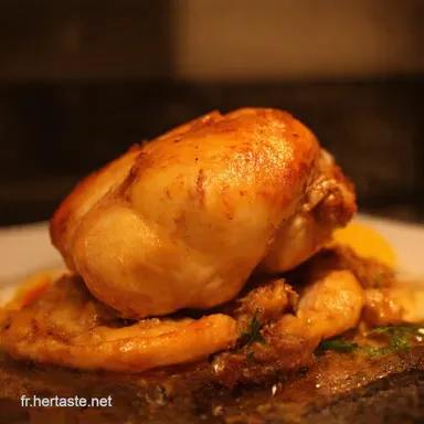 Cuisson Poulet au Four Facile Mon Secret au Citron Fiche recette