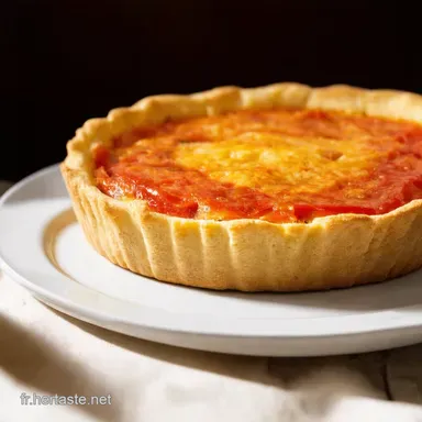 Ma Tarte Tomate Fromage Facile La Tomatier Rond