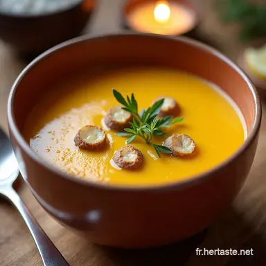 Velout&eacute; de Potimarron Nos Meilleures Recettes de Soupes et Potages Fiche recette