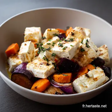 L&eacute;gumes R&ocirc;tis Feta Miel: Ma Recette Ensoleill&eacute;e de Provence! Fiche recette