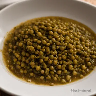 Lentilles Vertes Cuisson Facile Mon Secret de Famille Fiche recette