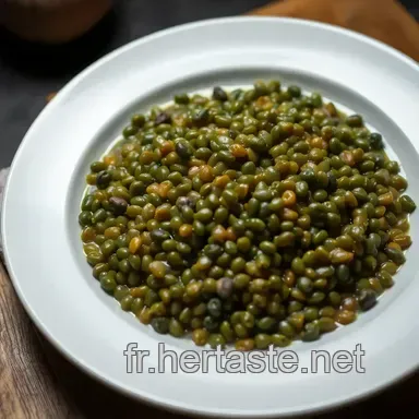 Cuisson Lentilles Vertes de Puy: Une Recette Facile et D&eacute;licieuse Fiche recette