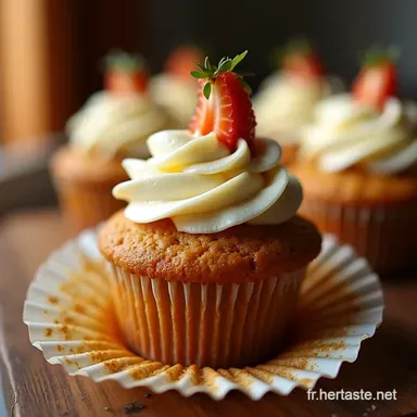 Cupcakes &agrave; la Vanille Bourbon Le Moelleux Ultime Facile Fiche recette