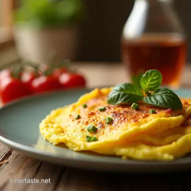 Omelette Simple Parfaite Le Secret dune Fran&ccedil;aise Fiche recette