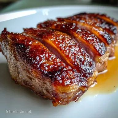 Magret de Canard Au Four Ros&eacute; - 25 Minutes