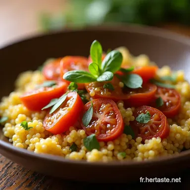 Recette Sant&eacute; Facile Mon Bol Quinoa M&eacute;diterran&eacute;en Ensoleill&eacute; Fiche recette