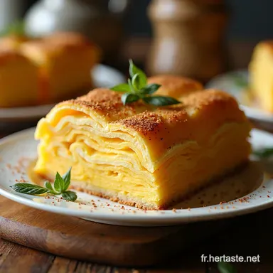 Recette Simple et Rapide MilleFeuille Minute le Go&ucirc;ter Chic Fiche recette