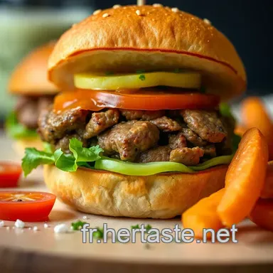 Recette Mini Burger Ap&eacute;ro Froid : Saveurs M&eacute;diterran&eacute;ennes &agrave; Partager Fiche recette