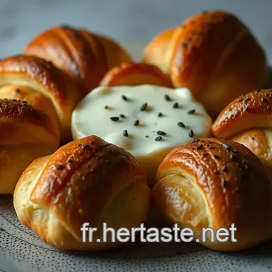 Mini Croissant Ap&eacute;ro Boursin : Une Recette Facile qui &Eacute;blouira vos Invit&eacute;s