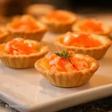 Mini Tartelettes Ap&eacute;ritif Surimi Faciles et Gourmandes Fiche recette