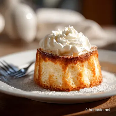 MiniCake L&eacute;ger au Fromage Blanc Le g&acirc;teau cr&eacute;meux et a&eacute;rien sans culpabilit&eacute; Fiche recette