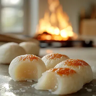 Mochi Japonais Recette Facile et Rapide au Microondes Tendre et Moelleux Fiche recette
