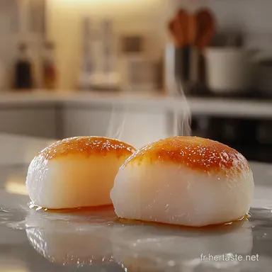 Mochi Japonais Recette Facile et Rapide au Microondes Tendre et Moelleux