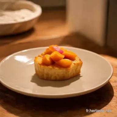 Moelleux Abricots Rhubarbe Recette Facile et Gourmande Fiche recette