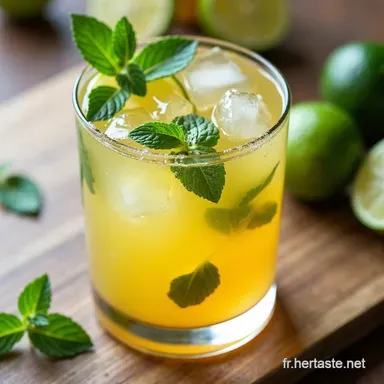 Recette Mojito aux Myrtilles Le Cocktail d&Eacute;t&eacute; Parfait