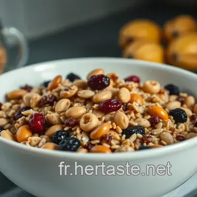 Muesli Maison Facile : Le Petit D&eacute;jeuner Parfait &agrave; Faire Soi-M&ecirc;me