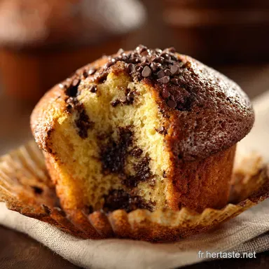 Muffin Orange Chocolat Recette Facile pour un Go&ucirc;ter Ultra Moelleux Fiche recette