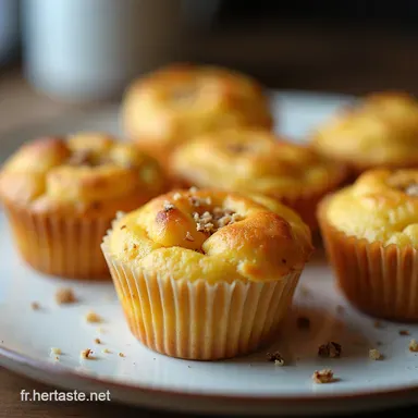 Id&eacute;es de Go&ucirc;ter pour Enfants Muffins PommeCannelle Faciles