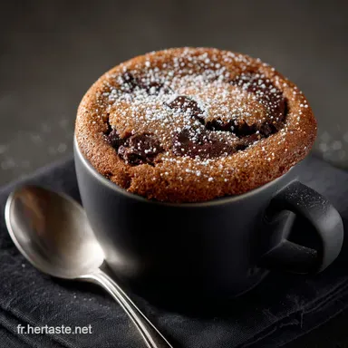 Mug Cookie Léger : Recette Express, Minceur et Prête en 5 min Fiche recette