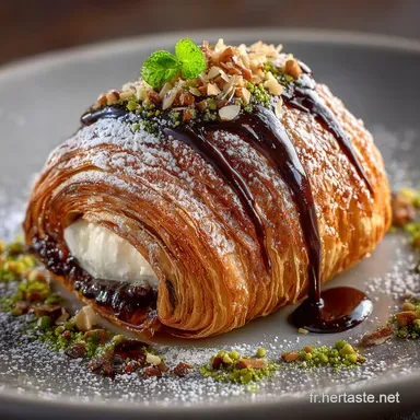 Pain au chocolat et noisette Le feuilletage parfait croustillant garanti