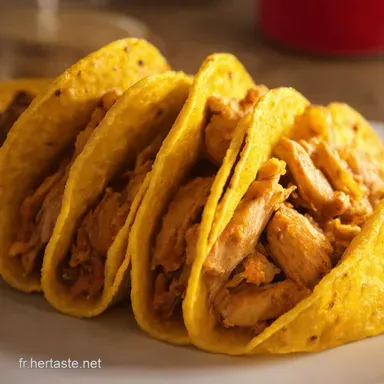 D&eacute;licieux Pain Tacos au Poulet La Recette Facile et Gourmande Fiche recette