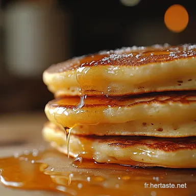 Recette de Pancake Healthy IG Bas Mon Secret L&eacute;ger Gourmand Fiche recette