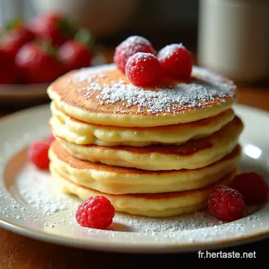 La Recette Ultime des Pancakes Fluffy &agrave; lAm&eacute;ricaine Fiche recette