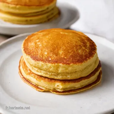 Pancakes Souffl&eacute;s Japonais Recette Fluffy comme au Japon