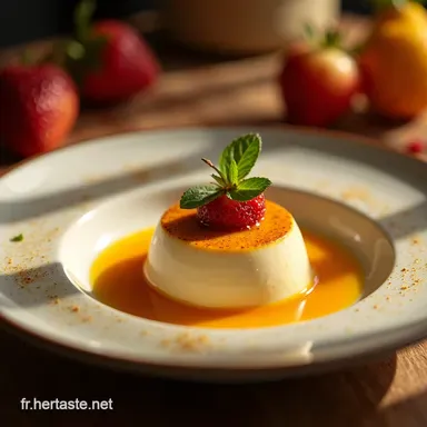 Panna Cotta Passion Recette Facile &agrave; la Vanille et Coulis Exotique Fiche recette