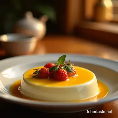 La Panna Cotta Parfaite Cr&eacute;m&eacute;e et Vanill&eacute;e Facilement Fiche recette