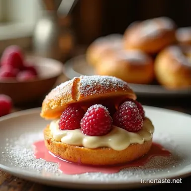 Paris Brest Framboise Une Recette Fluffy et Irr&eacute;sistible Fiche recette