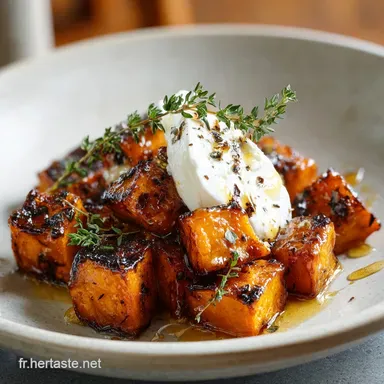 Patates Douces Ch&egrave;vre Miel: Caram&eacute;lis&eacute;es