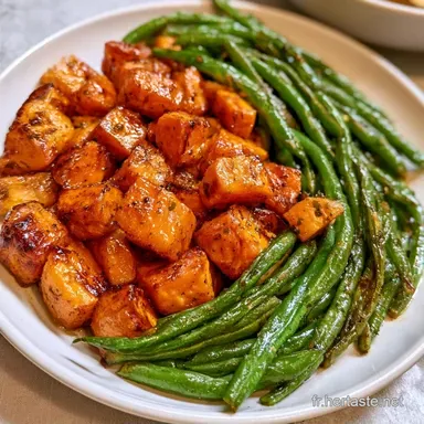 Patates Douces et Haricots Verts 4 Pers
