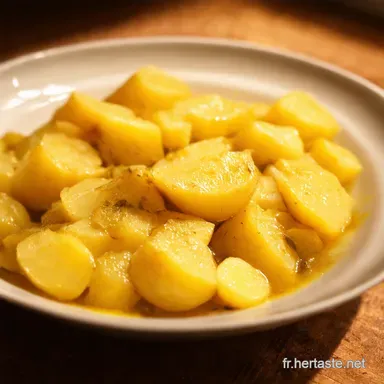 Patates &Eacute;cras&eacute;es Huile dOlive LAccompagnement Facile et Soleil Fiche recette