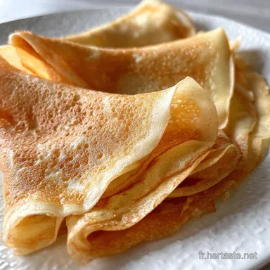 P&acirc;te &agrave; Cr&ecirc;pes Facile en 25 Minutes | &Eacute;lise Moreau Fiche recette