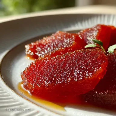 P&acirc;te de Coing Thermomix: 75 Min, Recette Fran&ccedil;aise Fiche recette