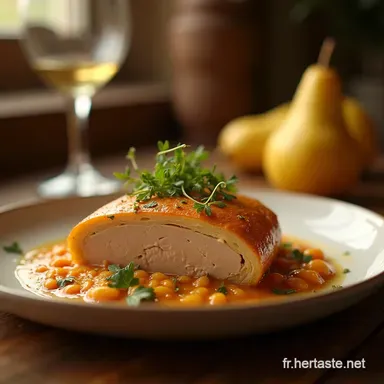 La Meilleure Recette de P&acirc;t&eacute; au Poulet et Poireaux Cr&eacute;meux Fiche recette