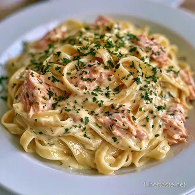 P&acirc;tes Au Saumon en 25 Minutes Fiche recette
