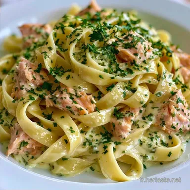 P&acirc;tes Au Saumon en 25 Minutes
