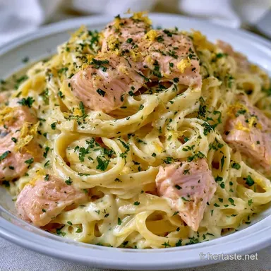 P&acirc;tes Saumon Citron pour 4 Personnes Fiche recette