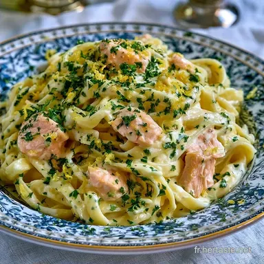 P&acirc;tes Saumon Citron pour 4 Personnes