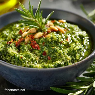 Pesto aux &Eacute;pinards Facile Un vert &eacute;clatant et l&eacute;ger en 15 minutes