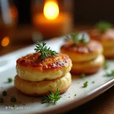 Mini Croque Monsieur Ap&eacute;ritif LAp&eacute;ro Chic et Facile Fiche recette