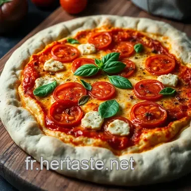 Pizza sur Pierre: Ma Recette Authentique de P&acirc;te &agrave; Pizza Croustillante Fiche recette