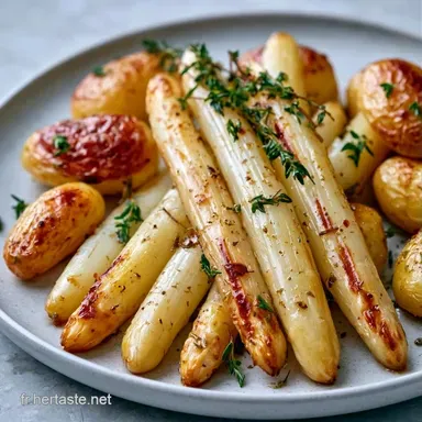 Po&ecirc;l&eacute;e Asperges Patates en 40 Minutes Fiche recette