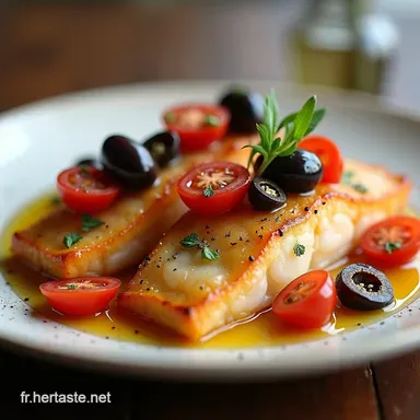 Poisson au Four M&eacute;diterran&eacute;en Recette Facile et Juteuse en 45 Min