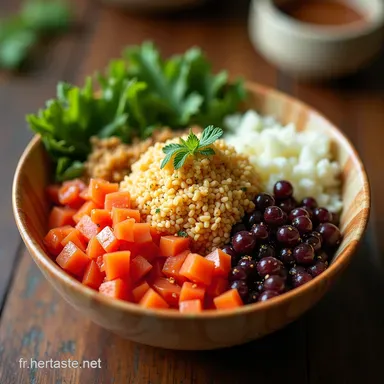 Le Meilleur Poke Bowl Maison Riz Vinaigr&eacute; et Marinade Facile
