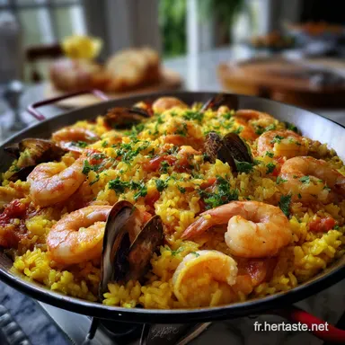 Pole Espagnole aux Fruits de Mer: Le Secret du Vrai Socarrat Fiche recette